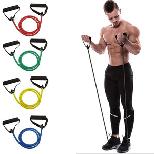 Faixas de resistência com alças, faixas de exercício, faixas de treino com alças para homens e mulheres, equipamento de treinamento de força em casa