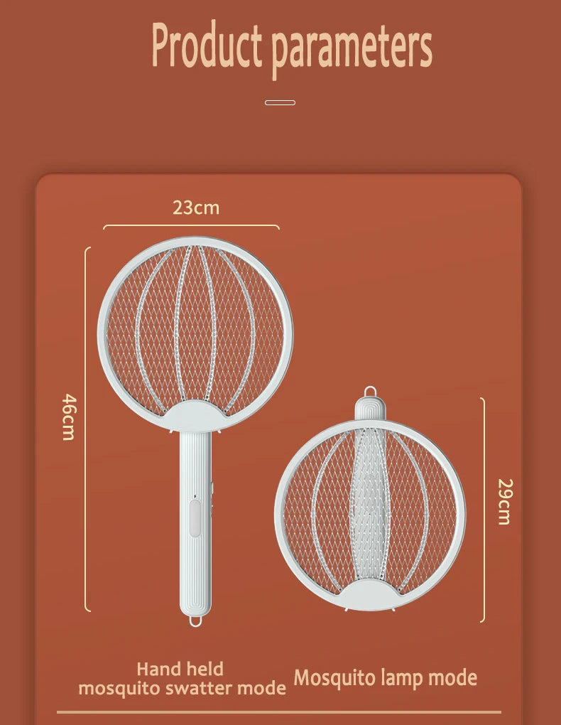 Extermine a Dengue, Cikungunya, Zica.Mata mosquito elétrico dobrável zapper raqueta mata elétrica usb recarregáve anti mosquitos.