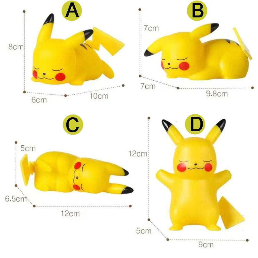 🌟 Ilumine os Sonhos do Seu Pequeno: Com a Luz Noturna Pikachu, cada noite se torna uma nova aventura! A luz suave proporciona um ambiente tranquilo, perfeito para acalmar e embalar seu filho para o sono.